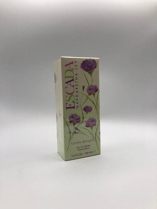 Margaretha Ley Loving Bouquet di Escada Eau de Toilette 100ml Spray Vintage Rare