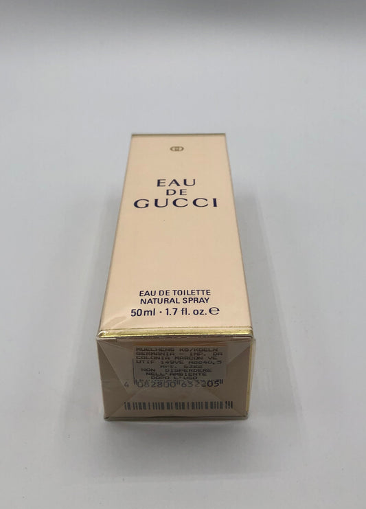 Eau de Gucci par Gucci Eau de Toilette 50ml Vaporisateur Vintage Rare