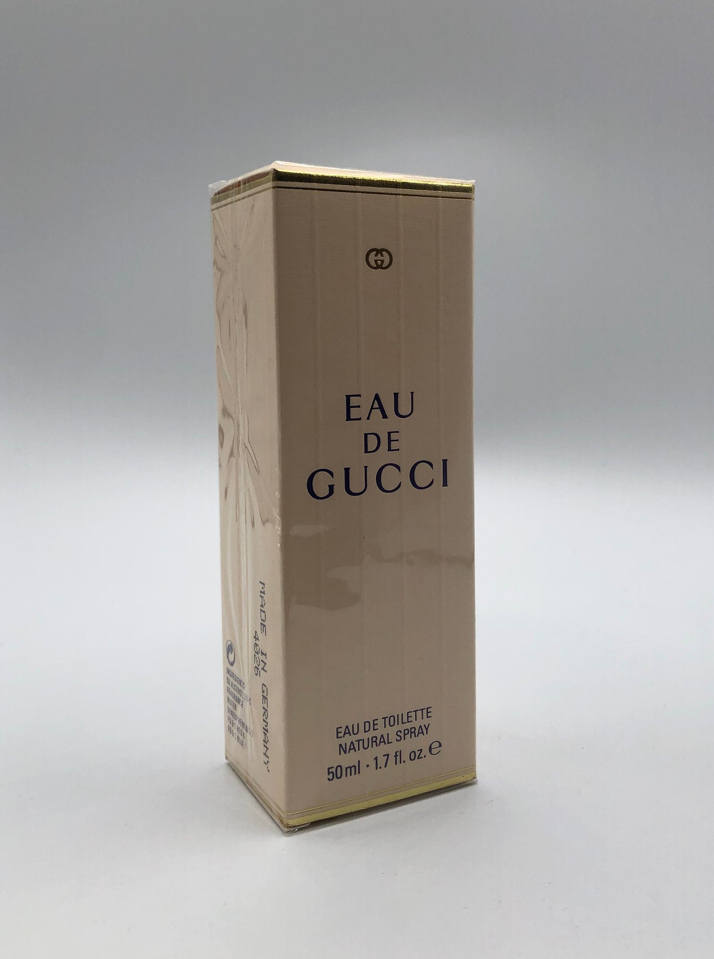 Eau de Gucci par Gucci Eau de Toilette 50ml Vaporisateur Vintage Rare