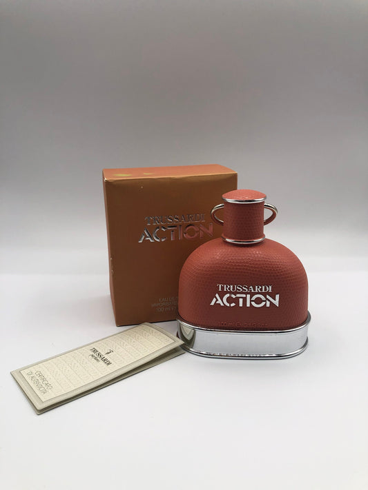 Trussardi Action by Trussardi Eau de Toilette 100ml Vaporisateur Vintage Rare