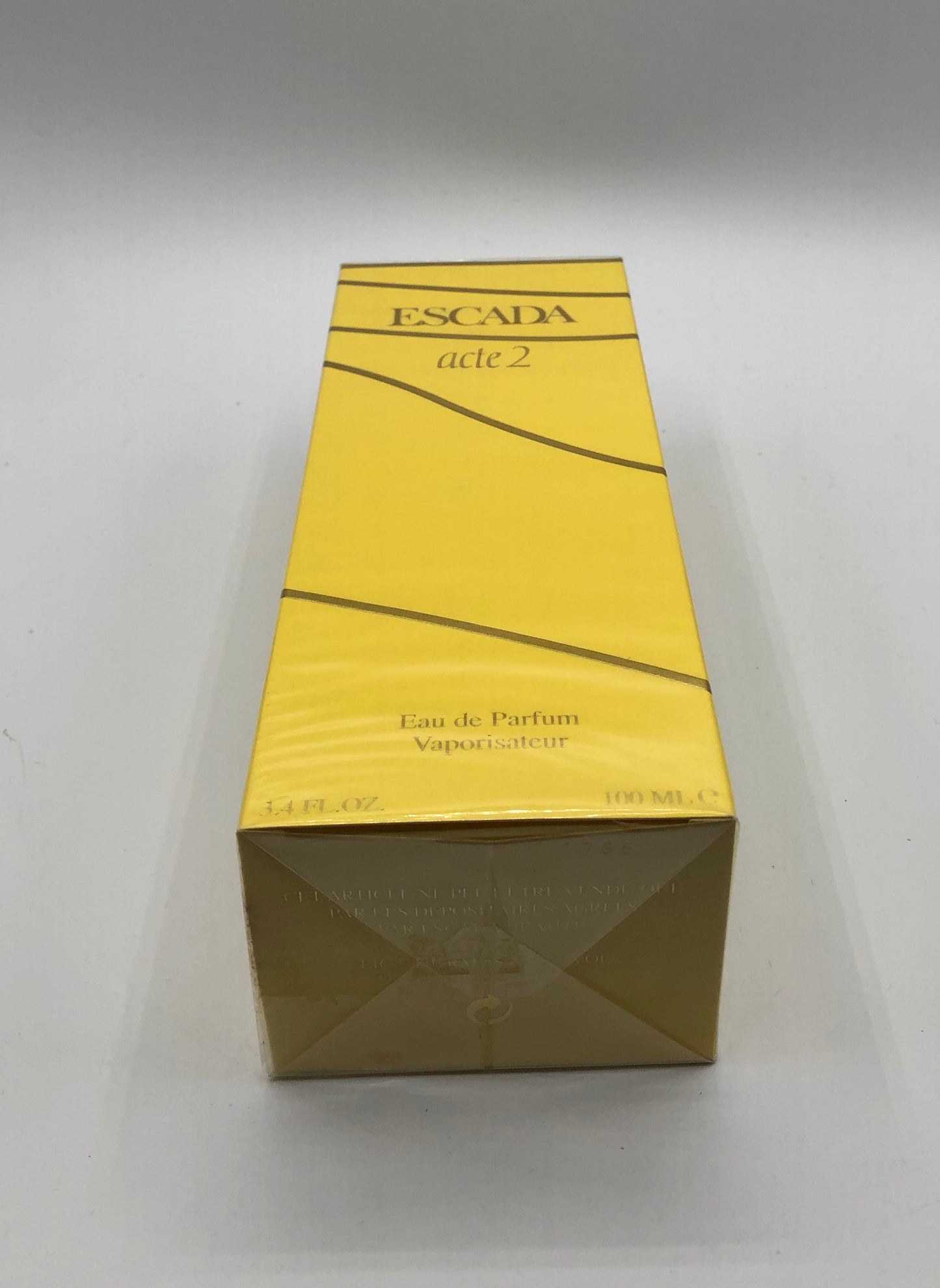 Acte 2 par Escada Eau de Parfum 100ml Vaporisateur Vintage Rare