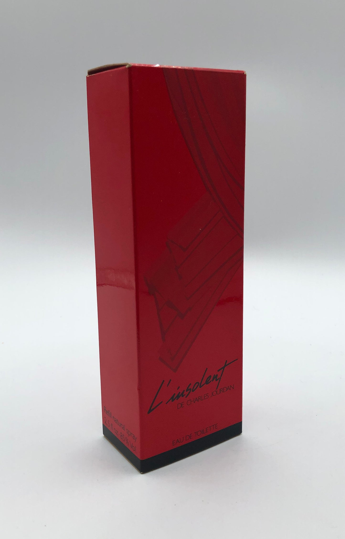 L' Insolent by Charles Jourdan Eau de Toilette 75ml Spray Recharge Vintage Rare