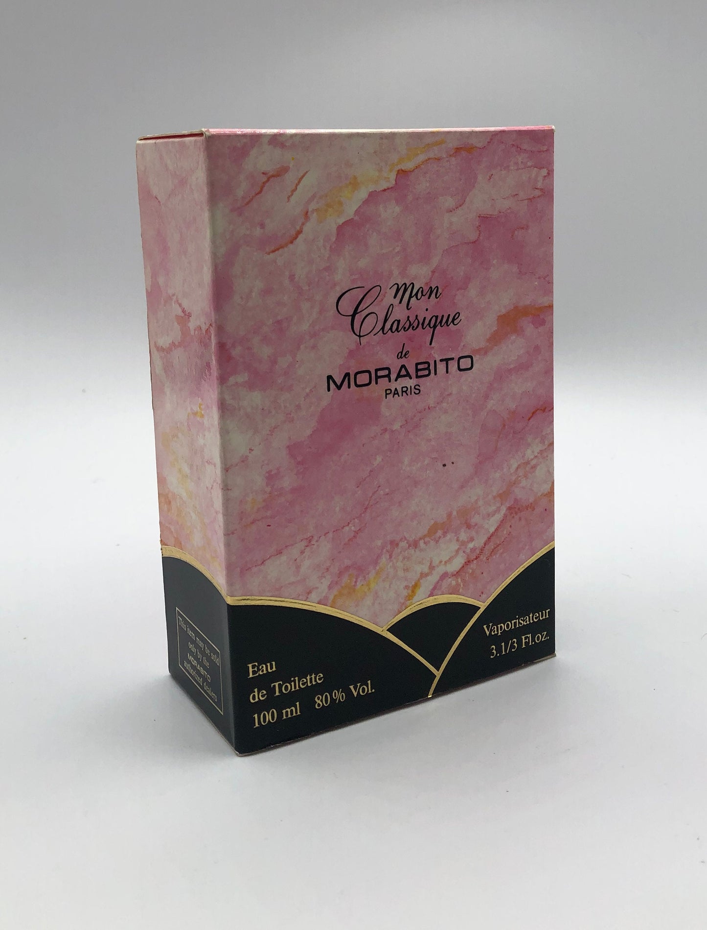 Mon Classique di Pascal Morabito Eau de Toilette 100ml Spray Vintage Rare