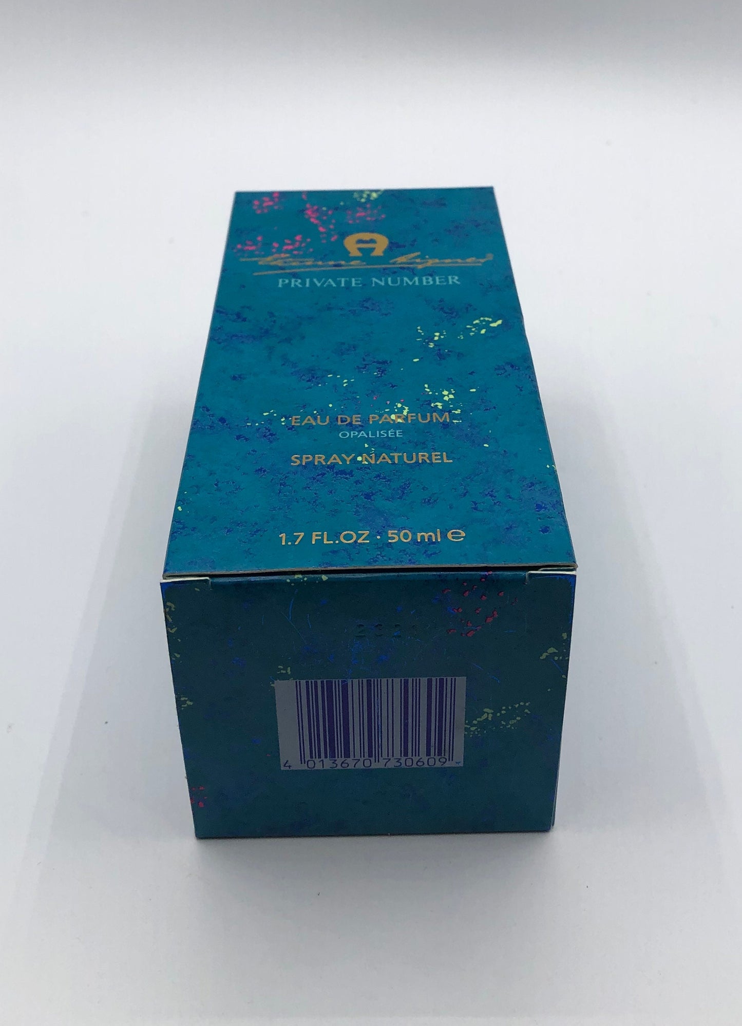 Private Number Opalisée di Etienne Aigner Eau de Parfum 50ml Spray Vintage Rare