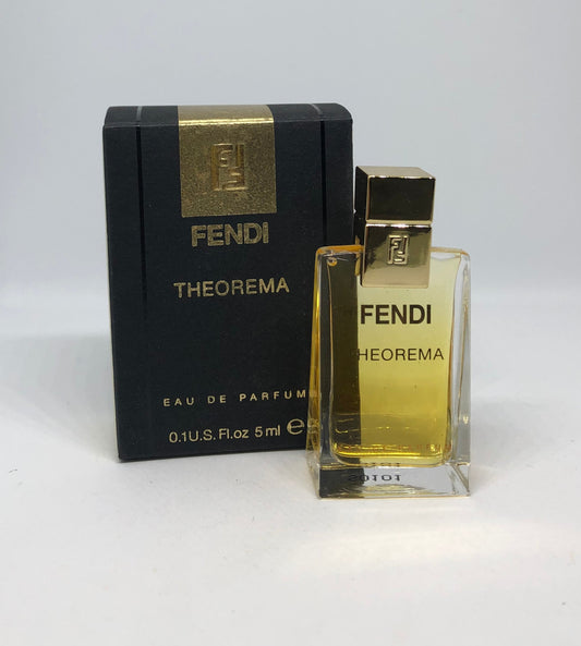 Théorème de Fendi Eau de Parfum 5ml Vintage Rare